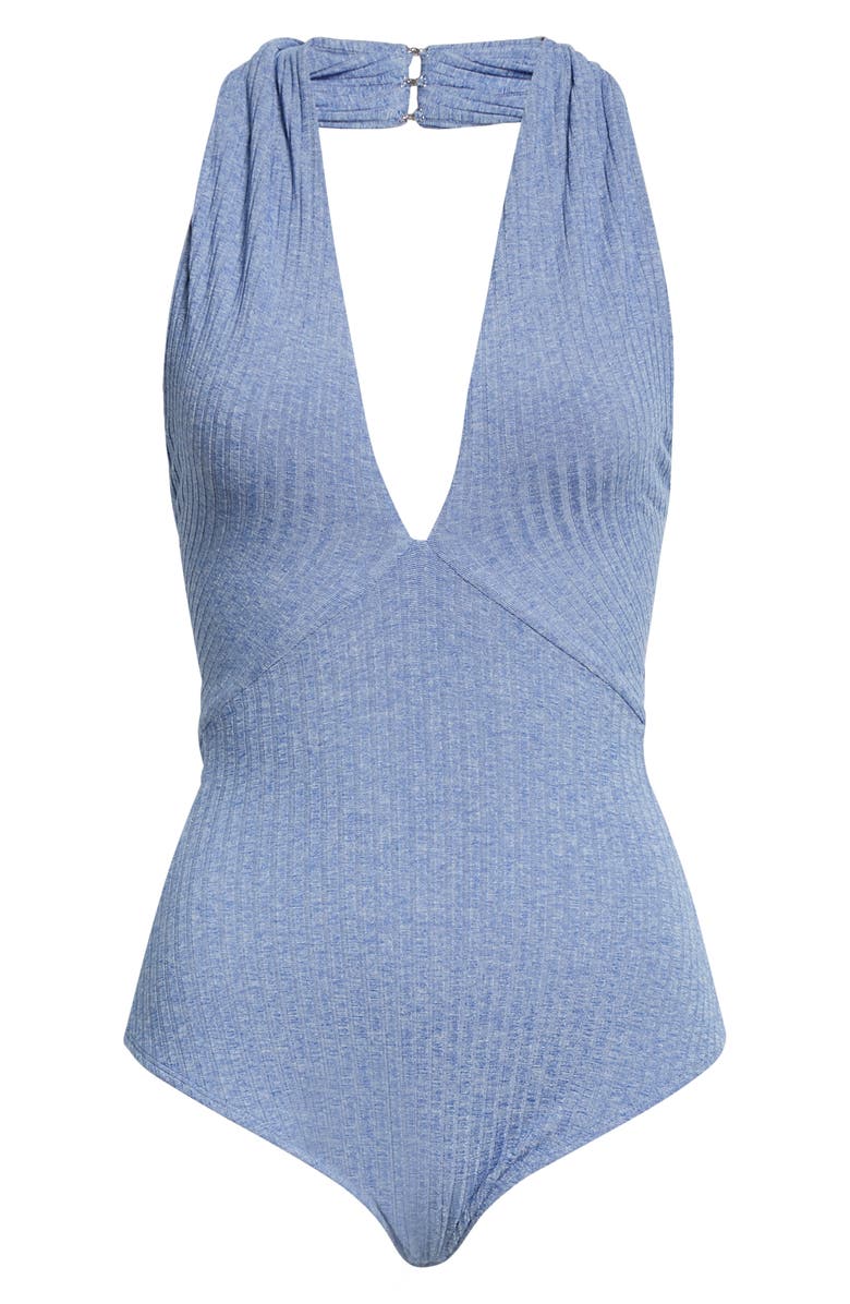 ALIX NYC Oliver Halter Bodysuit, Alternate, color, 