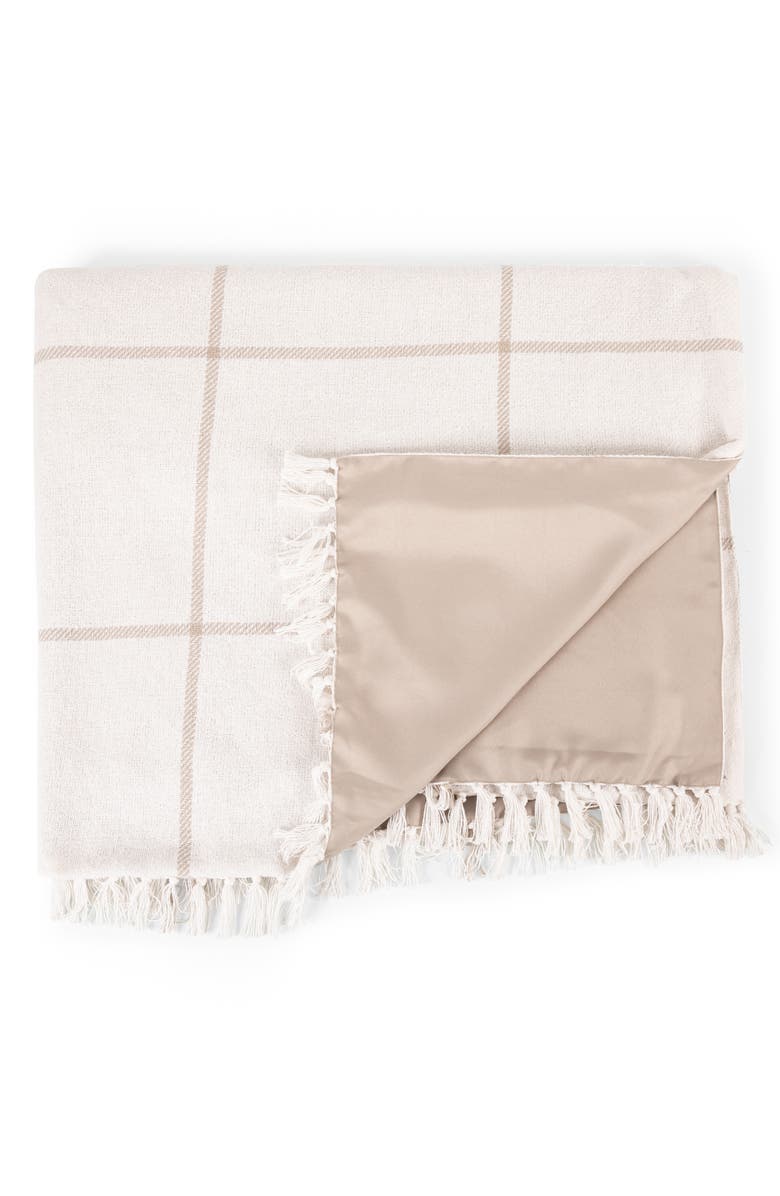 Picnic Time Montecito Outdoor Picnic Blanket, Alternate, color, White