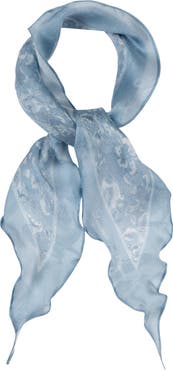 Lauren Ralph Lauren Tonal Floral Silk Scarf