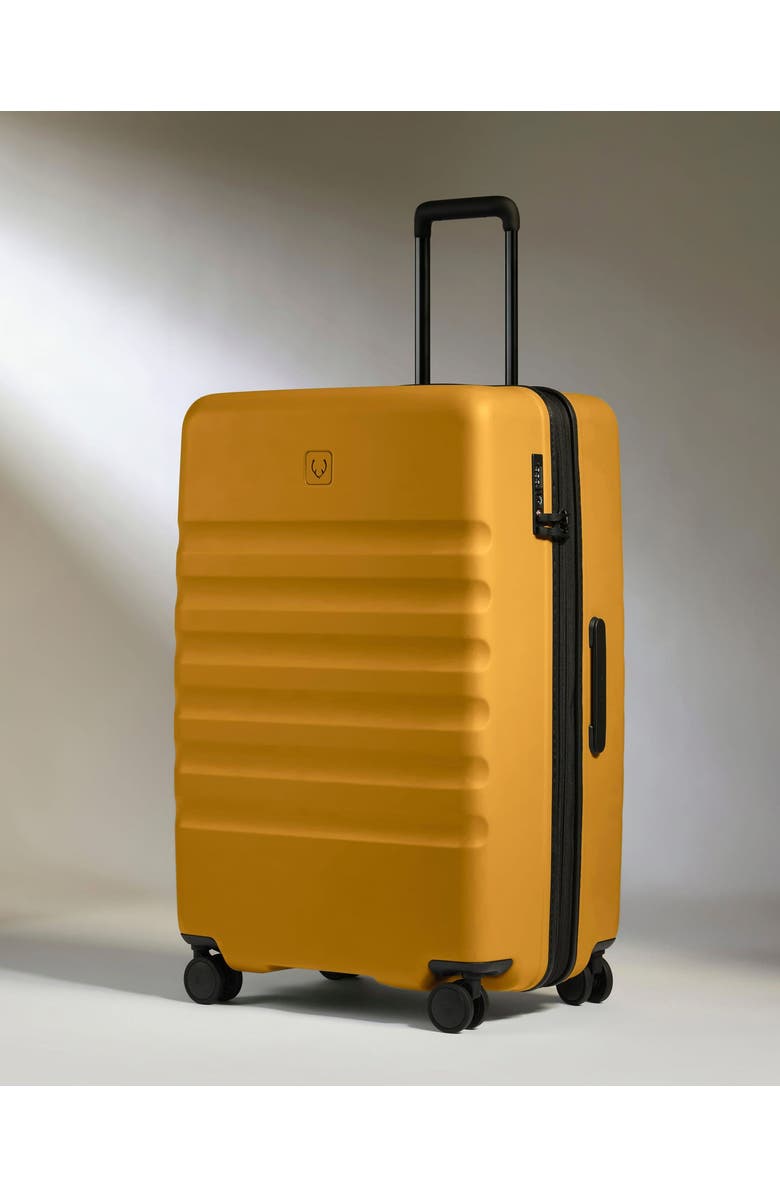 ANTLER Large Luggage - Icon Stripe, Main, color, Mustard Yellow