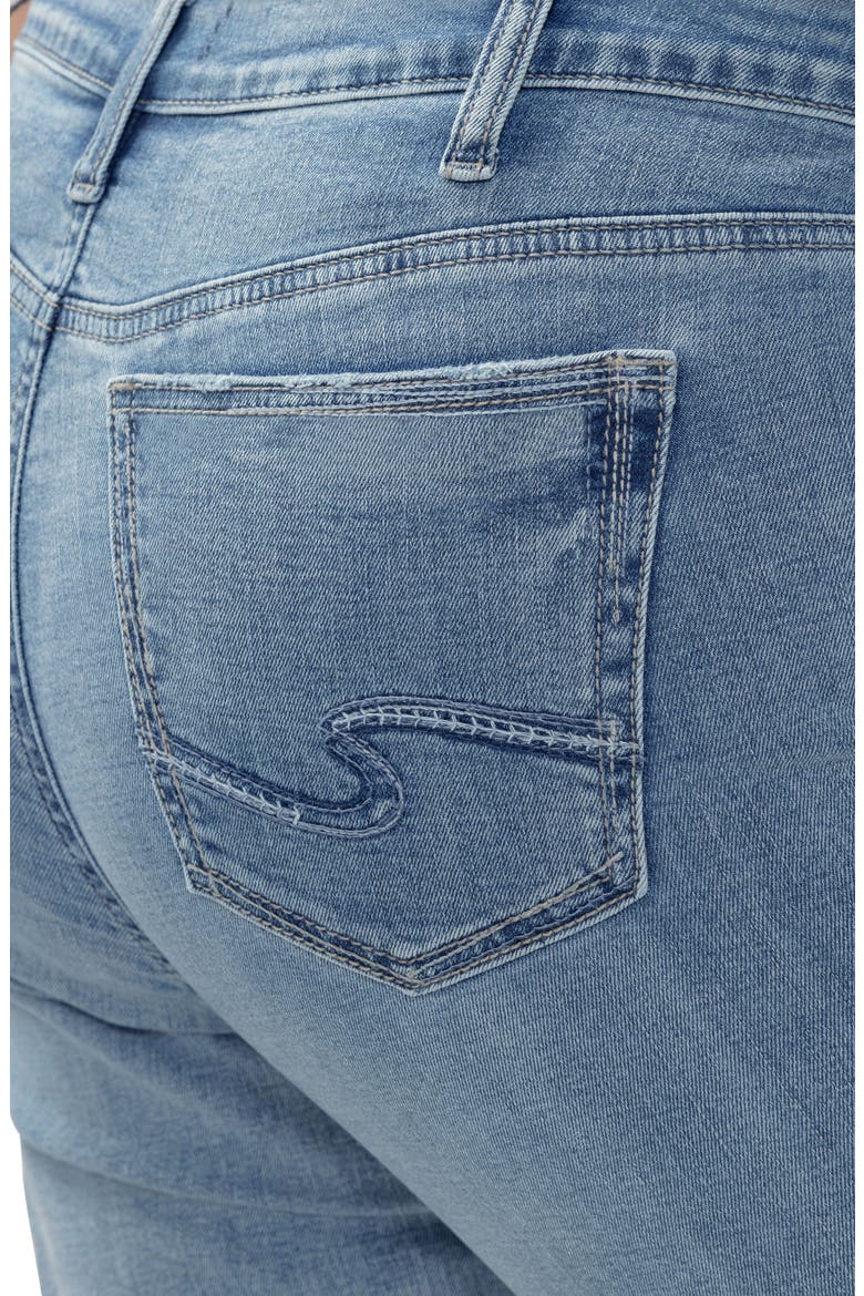 Elyse Curvy Mid Rise Slim Bootcut Jeans, Alternate, color, BACKSTAGE