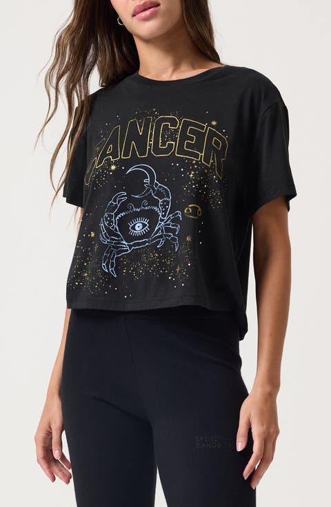 Cancer Mercury Graphic T-Shirt