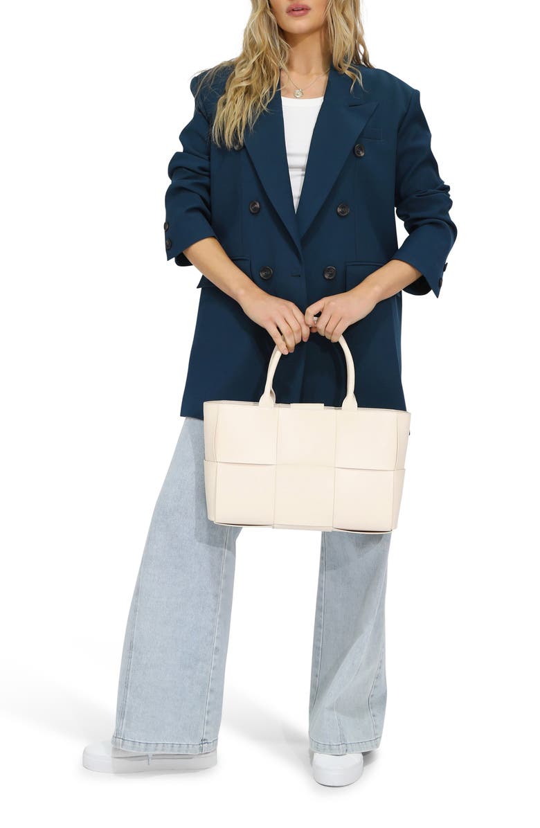 Belle & Bloom Found in the Wild Blazer, Alternate, color, Dark Blue