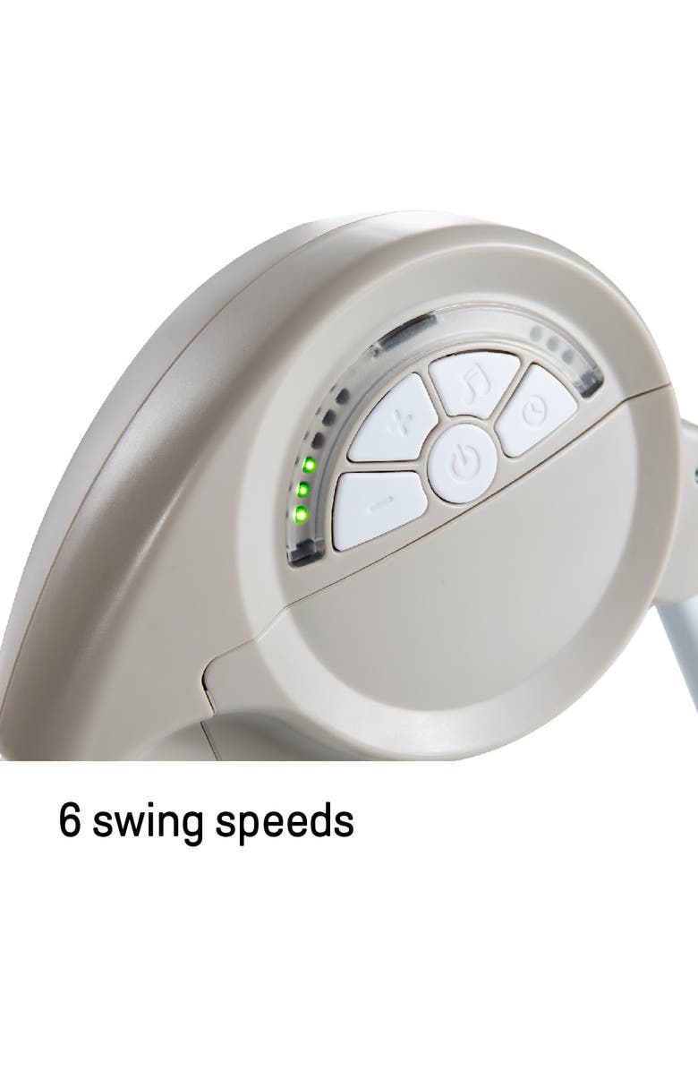 INGENUITY Soothe 'n Delight Portable Baby Swing with Music, Alternate, color, Khaki