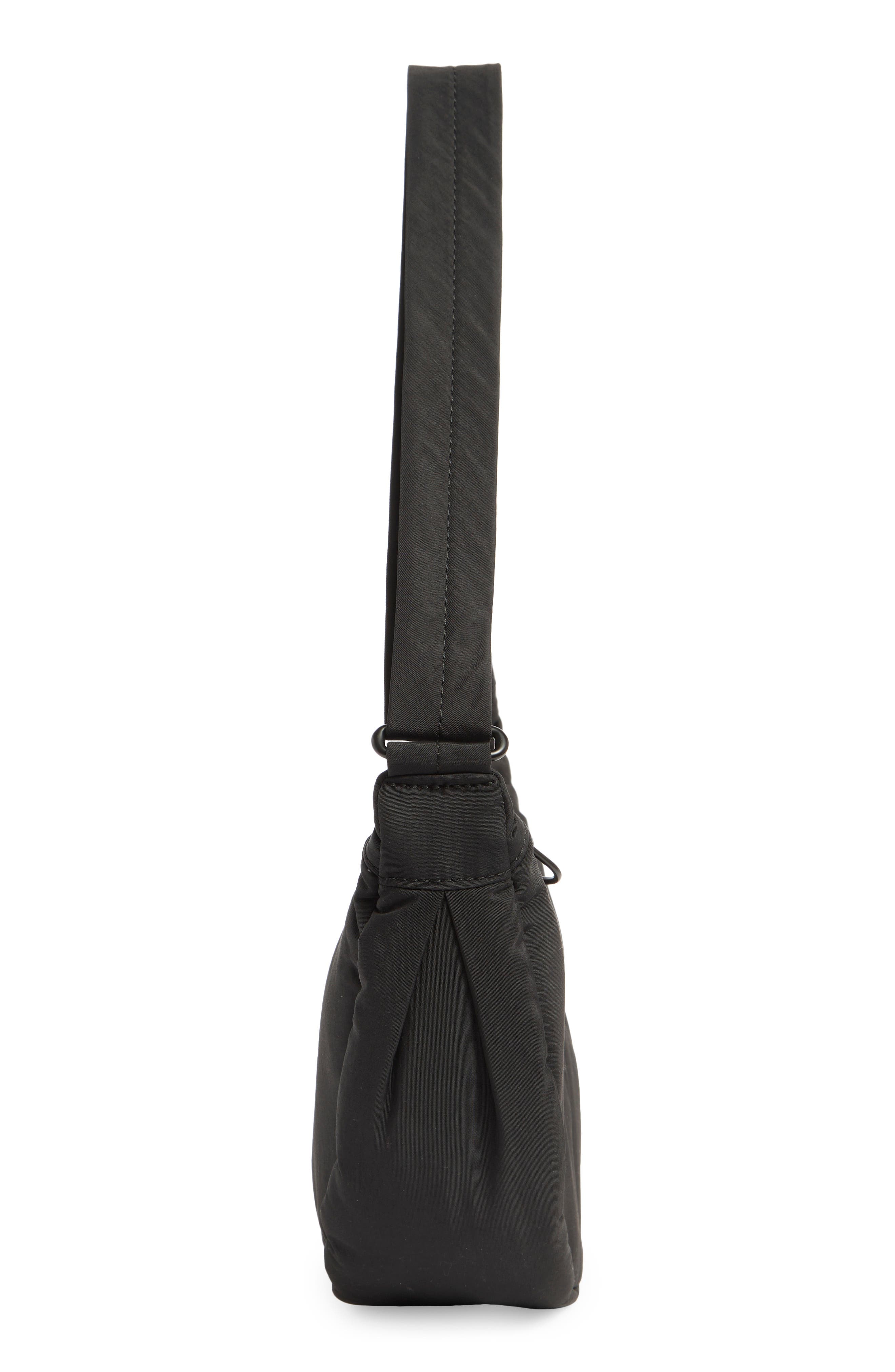 Thacker Cleo Crescent Bag, Alternate, color, Black