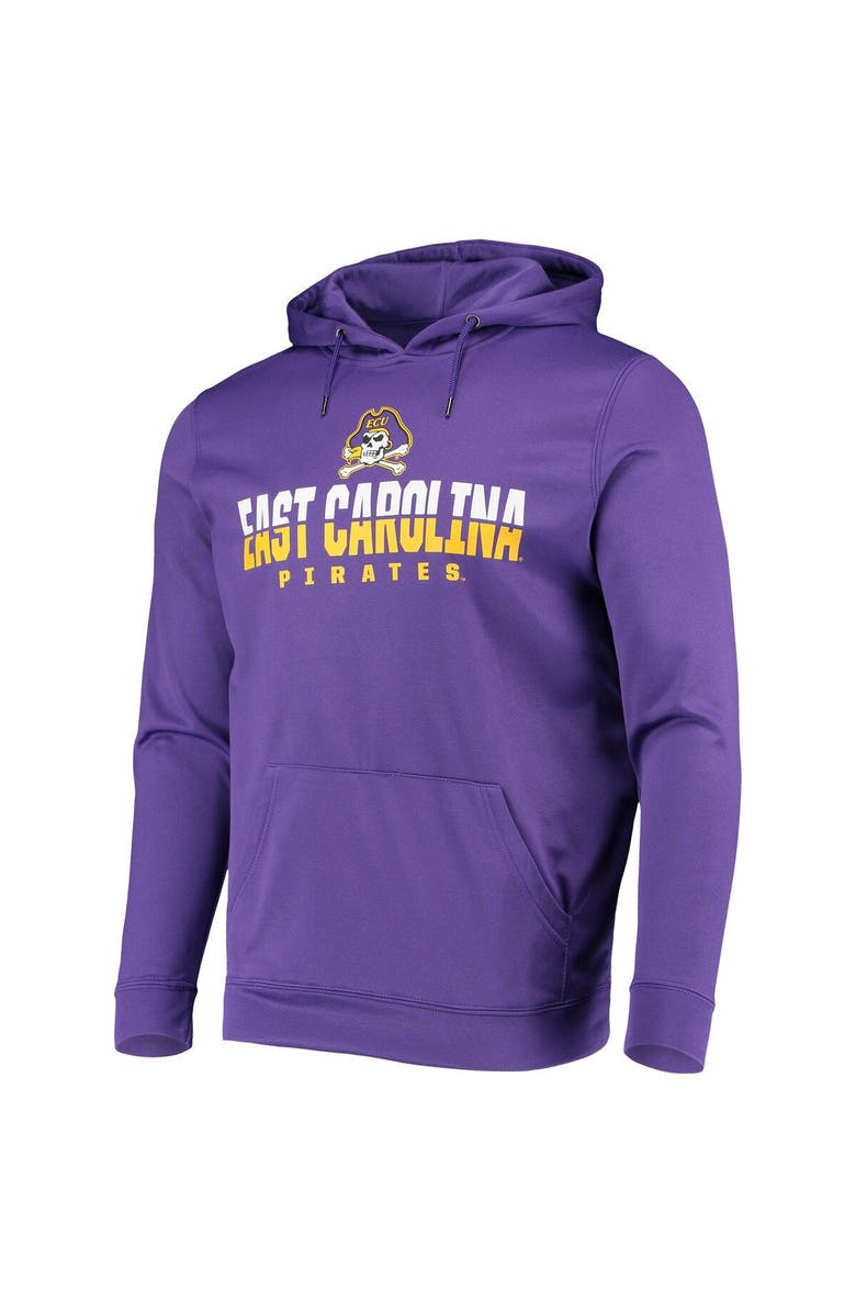 COLOSSEUM Men's Colosseum Purple ECU Pirates Lantern Pullover Hoodie, Alternate, color, Purple