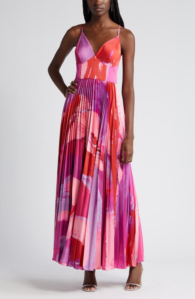 Hutch Hale Empire Waist Gown, Alternate, color, 