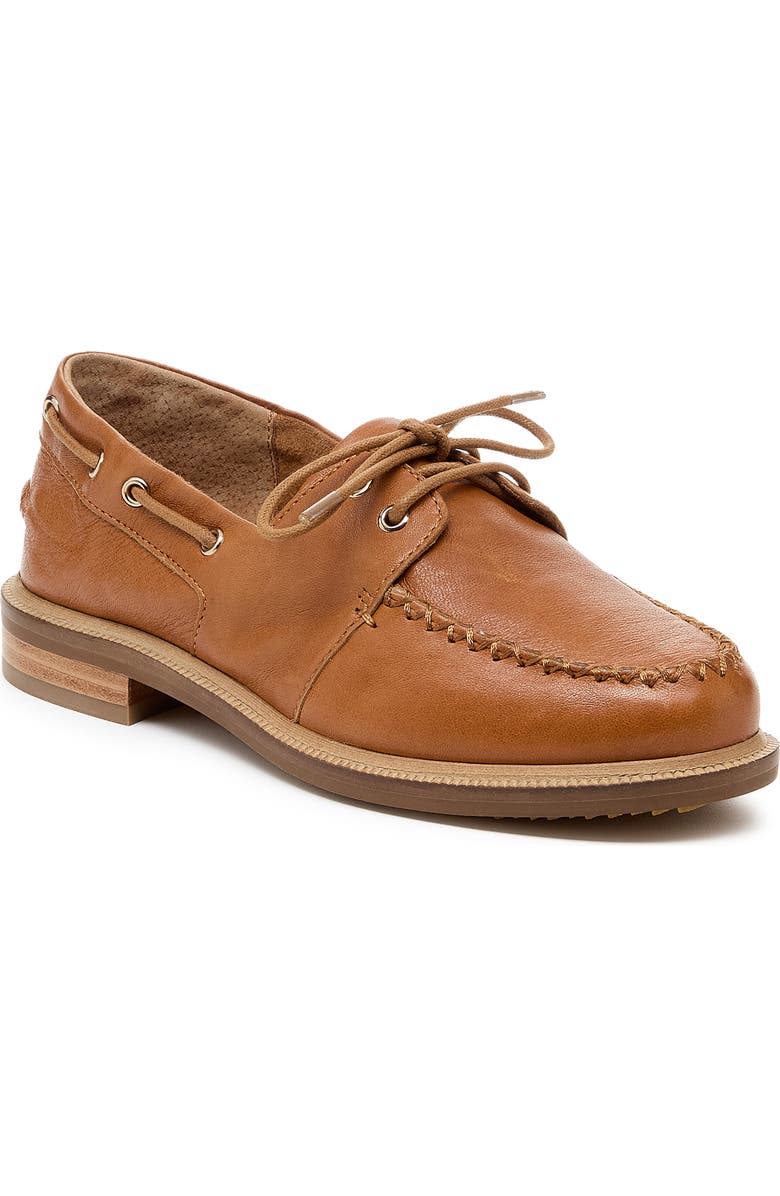 Kelsi Dagger Brooklyn Linny Boat Shoe, Main, color, Fox