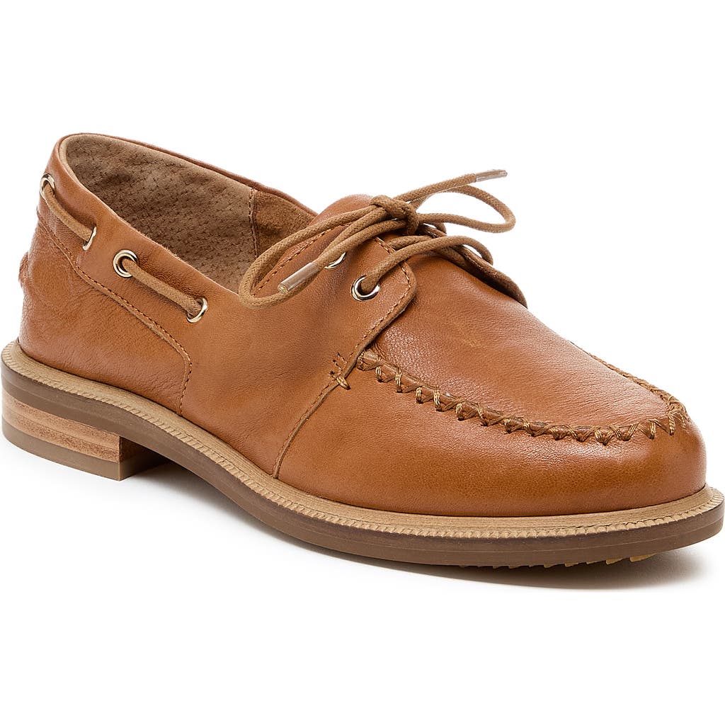 Kelsi Dagger Brooklyn Linny Boat Shoe In Fox