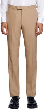 SANDRO Wool suit trousers
