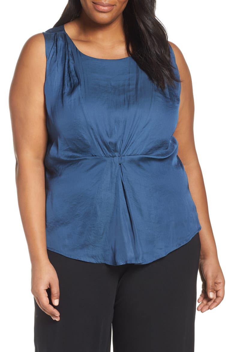 Destination Cinched Tank, Main, color, INDIGO SEA