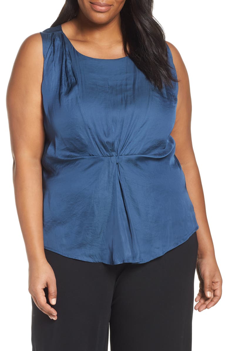 NIC+ZOE Destination Cinched Tank, Main, color,