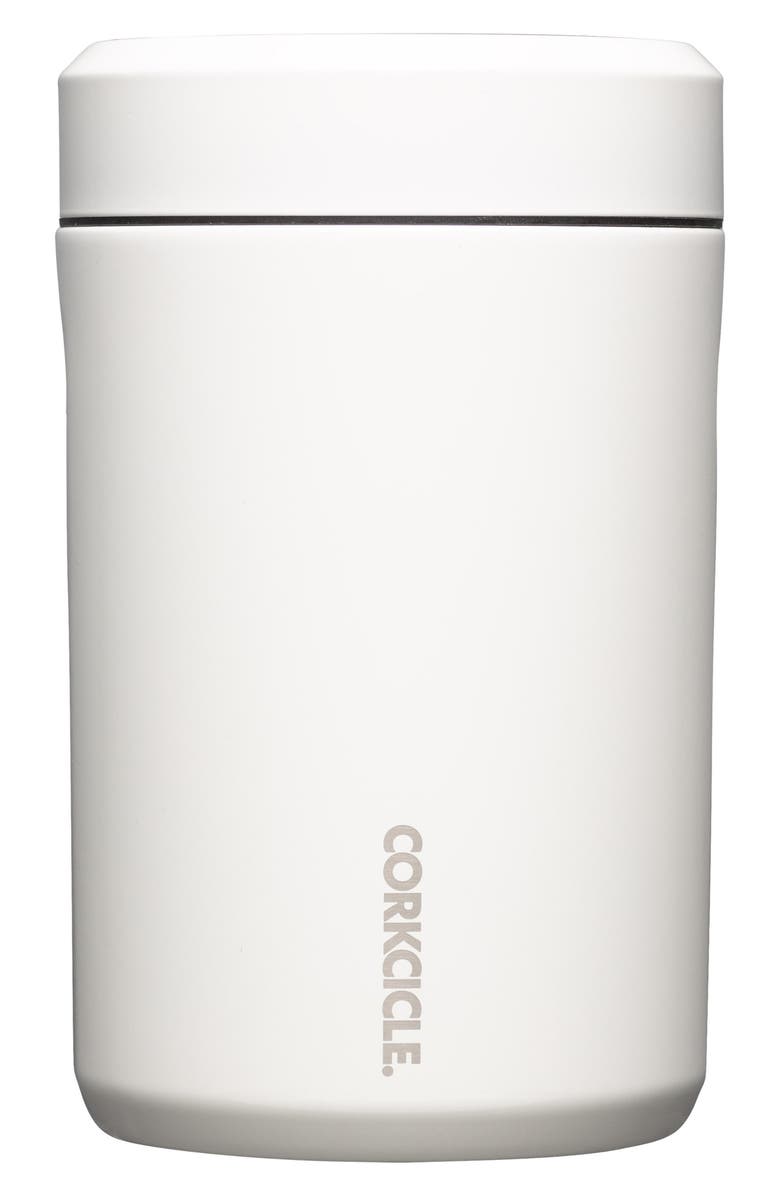 Corkcicle Keep Fresh Coffee Canister, Main, color, Oatmilk