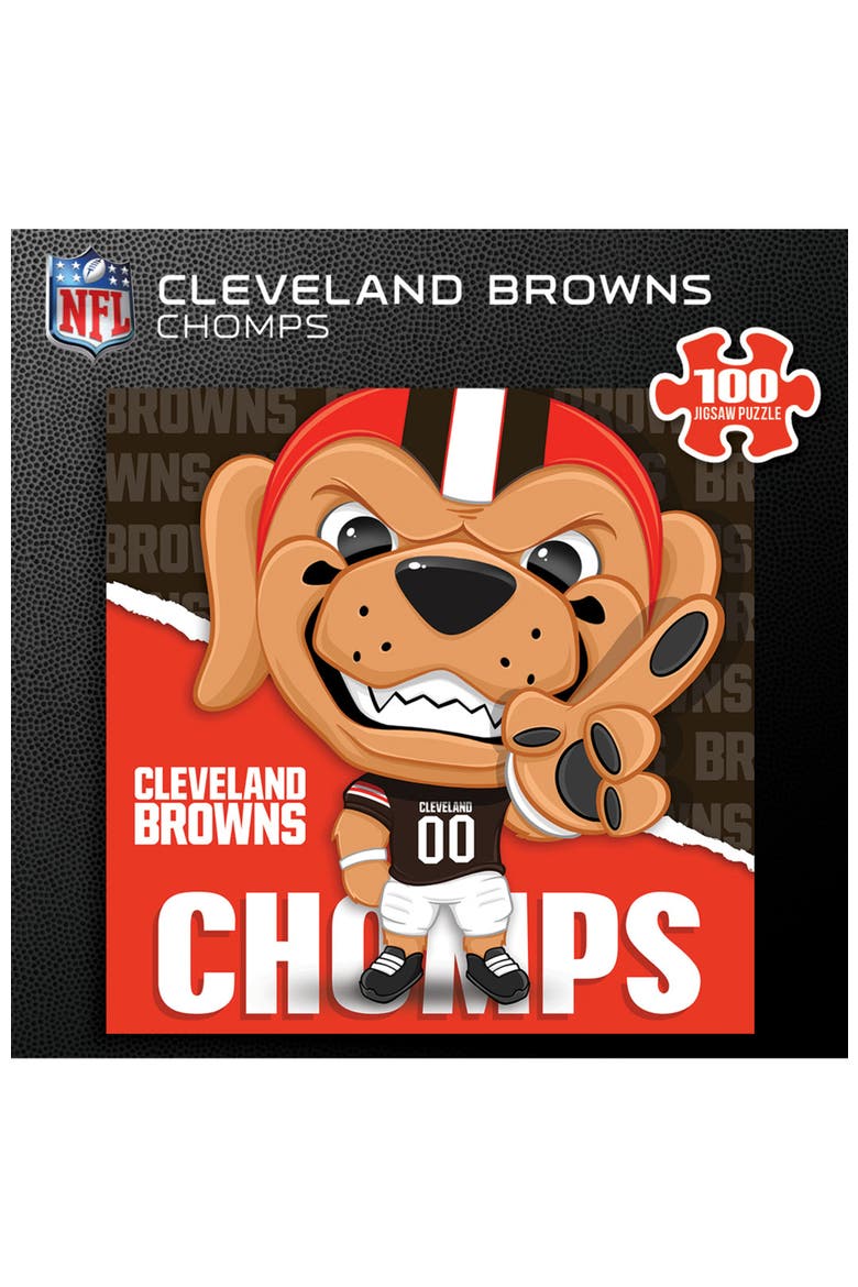 Cleveland Browns Mascot 100 Piece Puzzle, Alternate, color, Multicolor