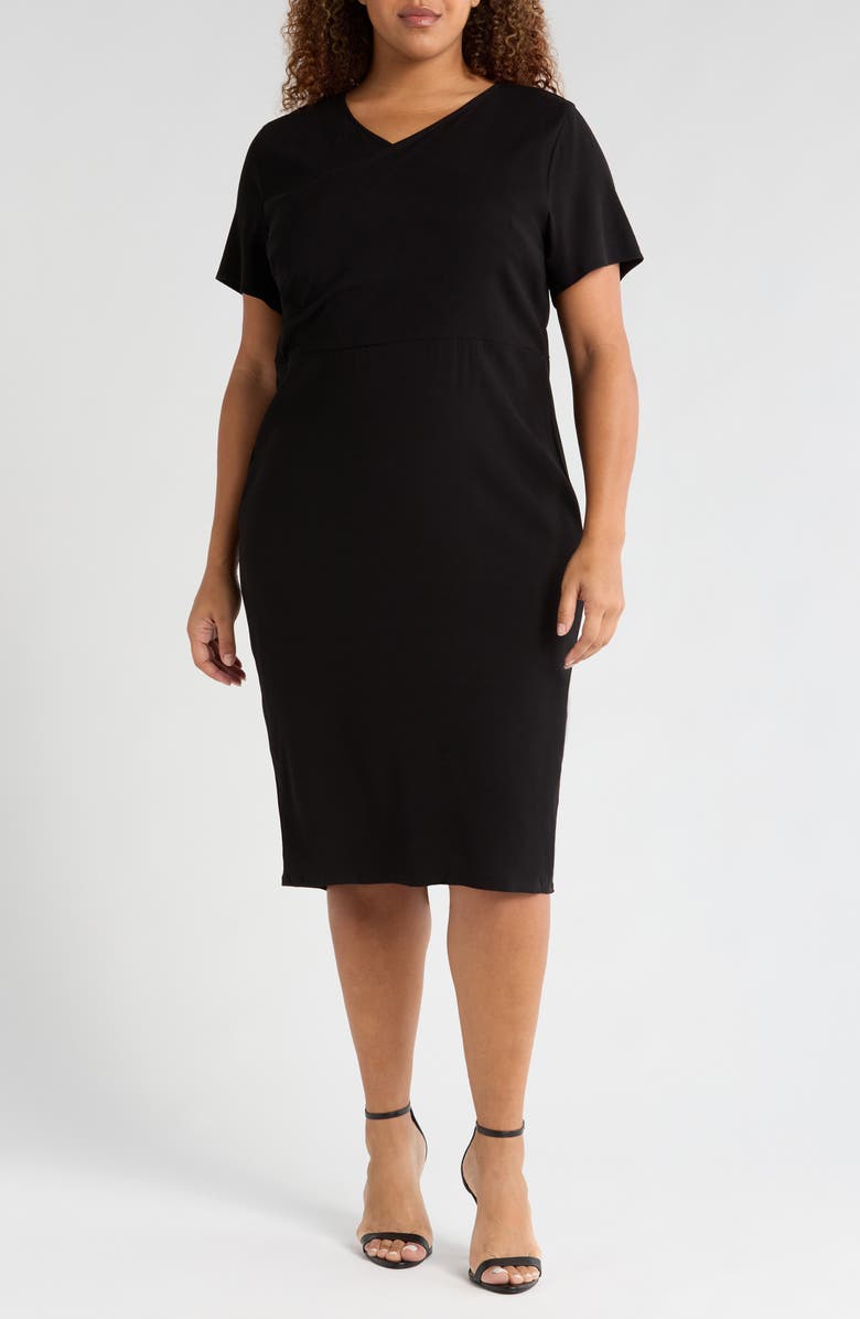 Universal Standard Mary Double Luxe Midi Dress, Main, color, 