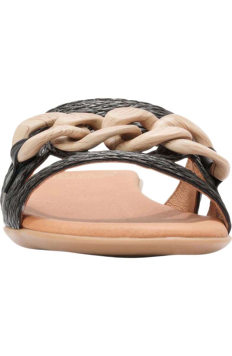 André Assous Neela Slide Sandal, Alternate, color, Black