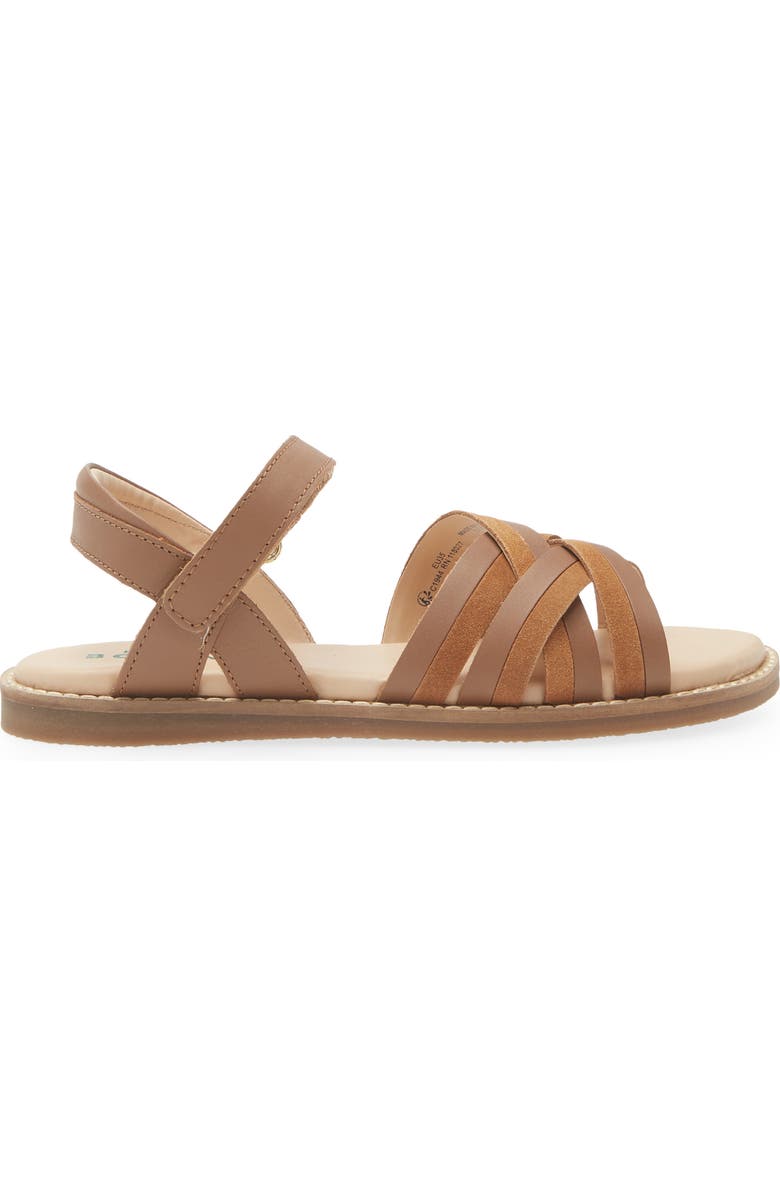 Boden Kids' Ankle Strap Sandal, Alternate, color, Tan
