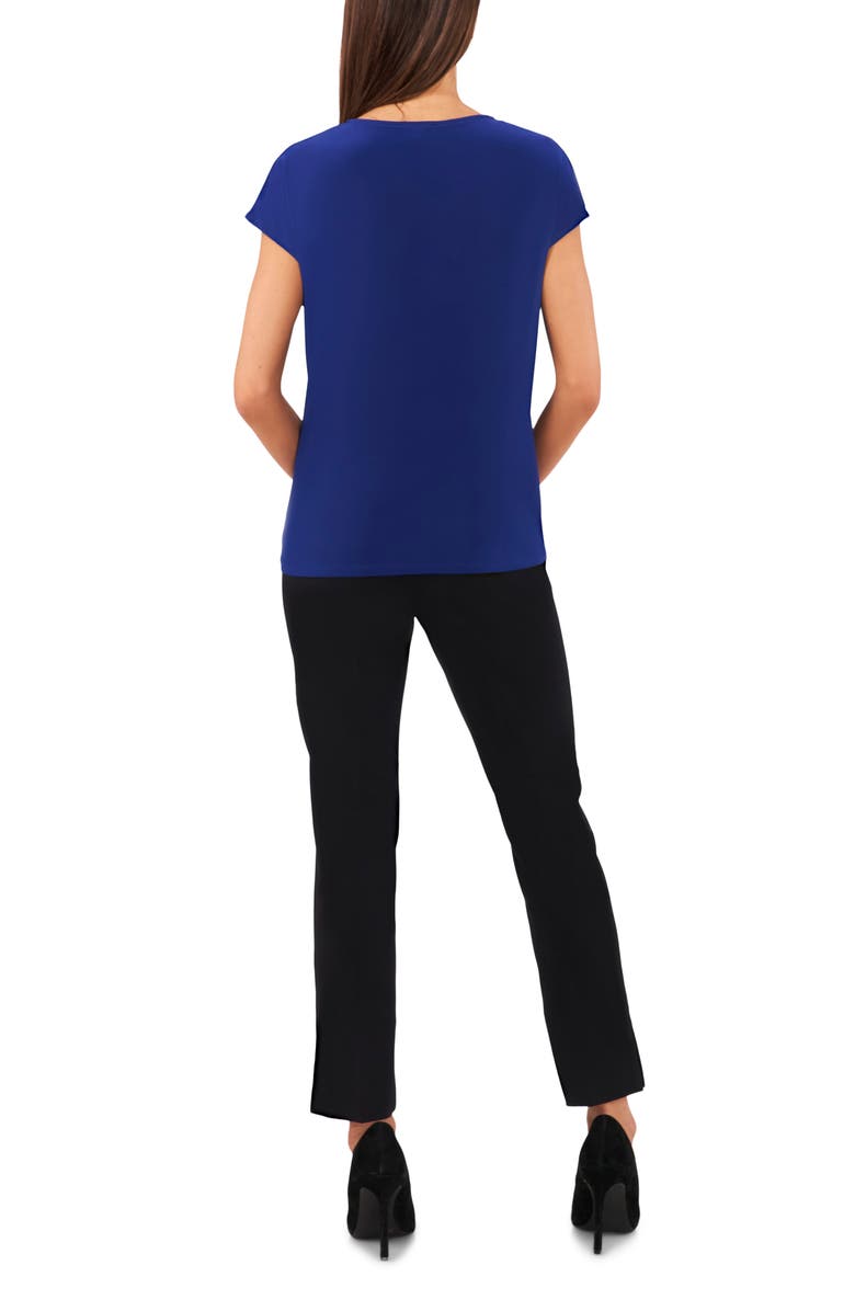 Halogen<sup>®</sup> V-Neck Dolman Sleeve T-Shirt, Alternate, color, Bella Electric
