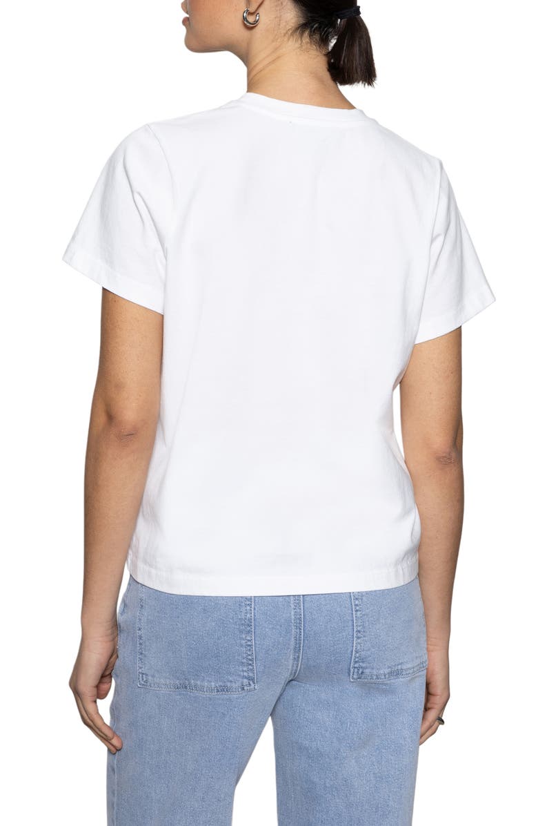 Sanctuary Rose Perfect Cotton T-Shirt, Alternate, color, White