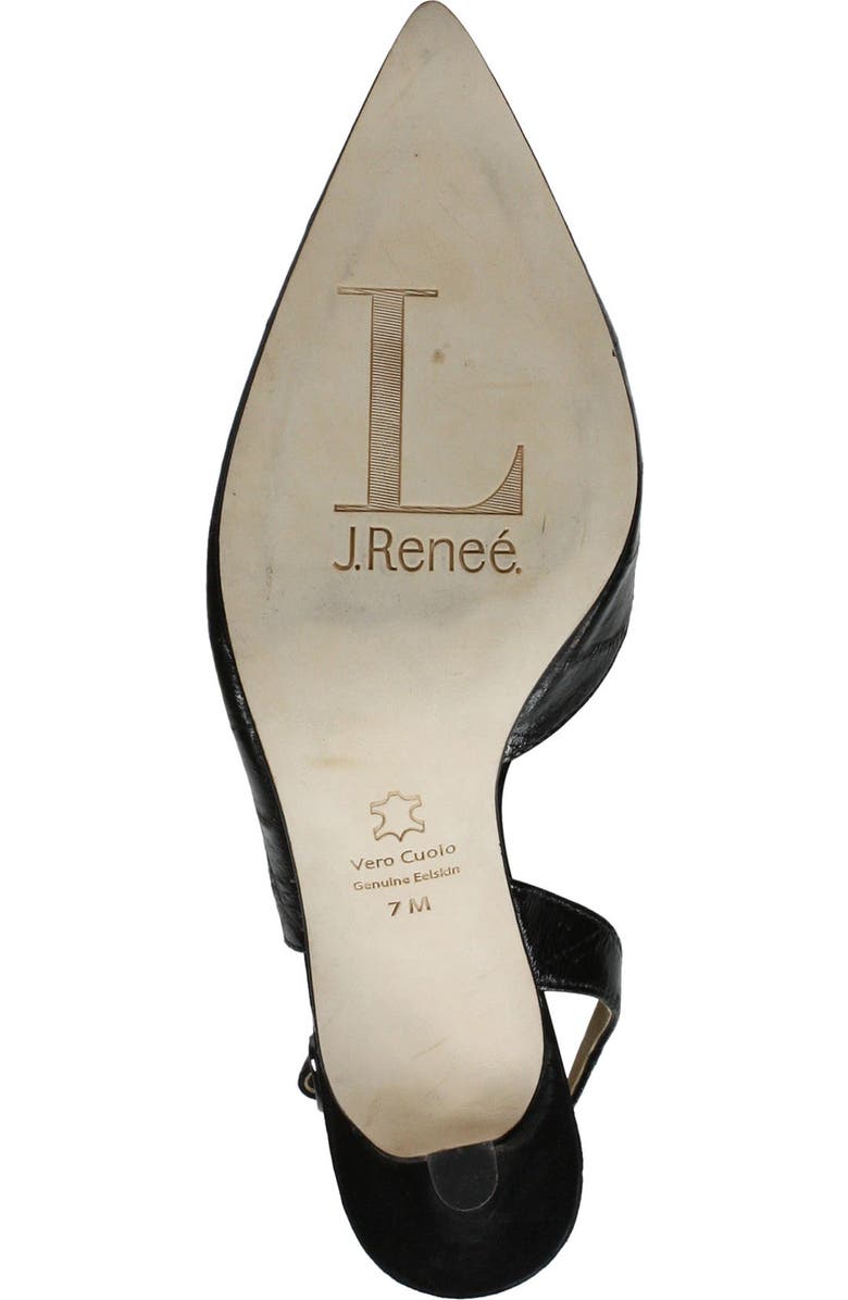 J. Reneé Leonela Pointed Toe Slingback Pump, Alternate, color,