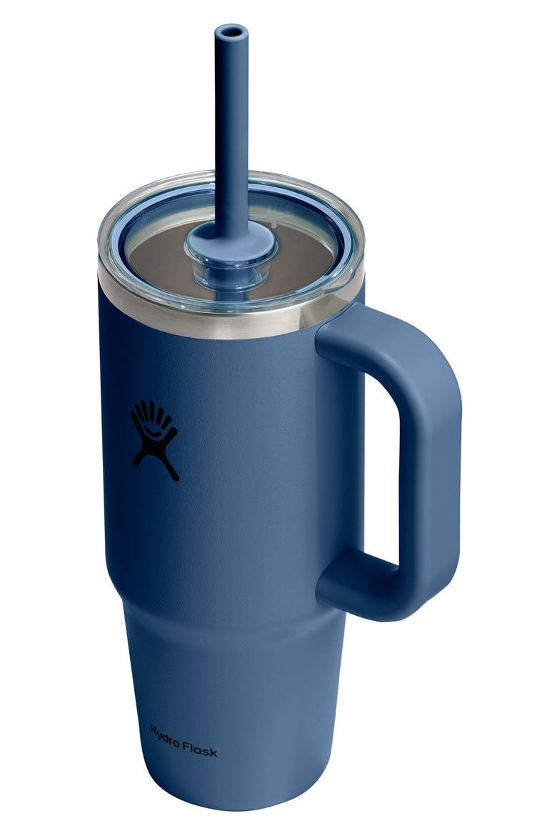 24 Ounce Travel Tumbler, Alternate, color, HARBOR BLUE