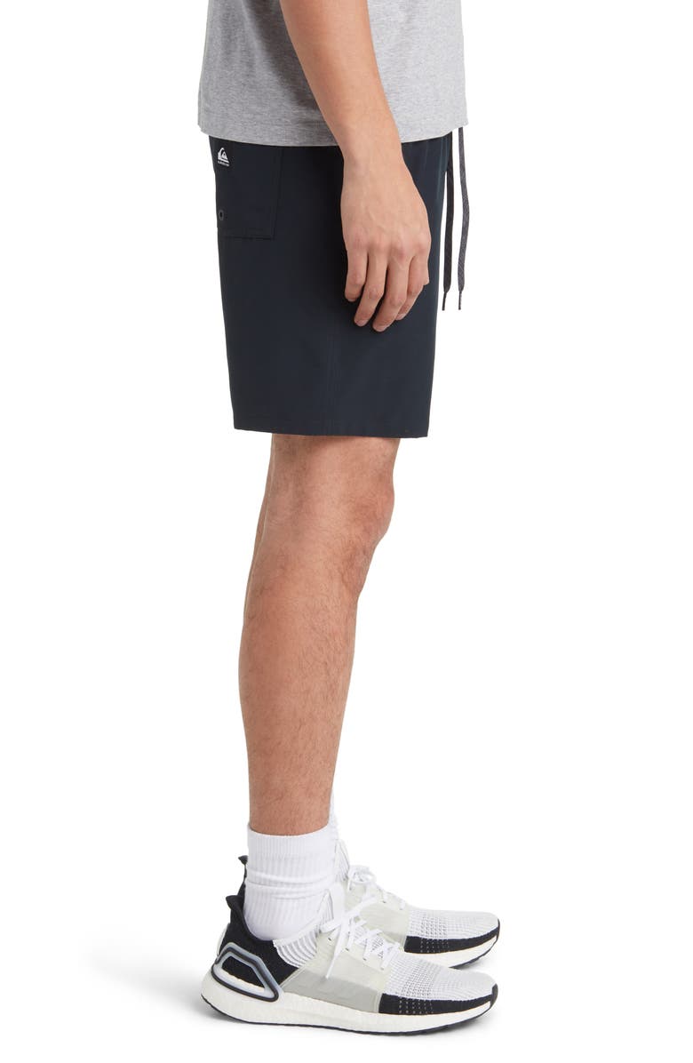 Quiksilver Taxer Amphibian 18 Water Repellent Recycled Polyester Board Shorts, Alternate, color,