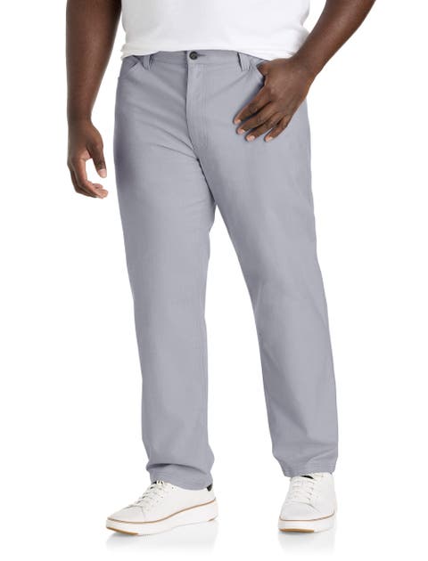 Big & Tall  Straight-Fit 5-Pocket Chambray Pants