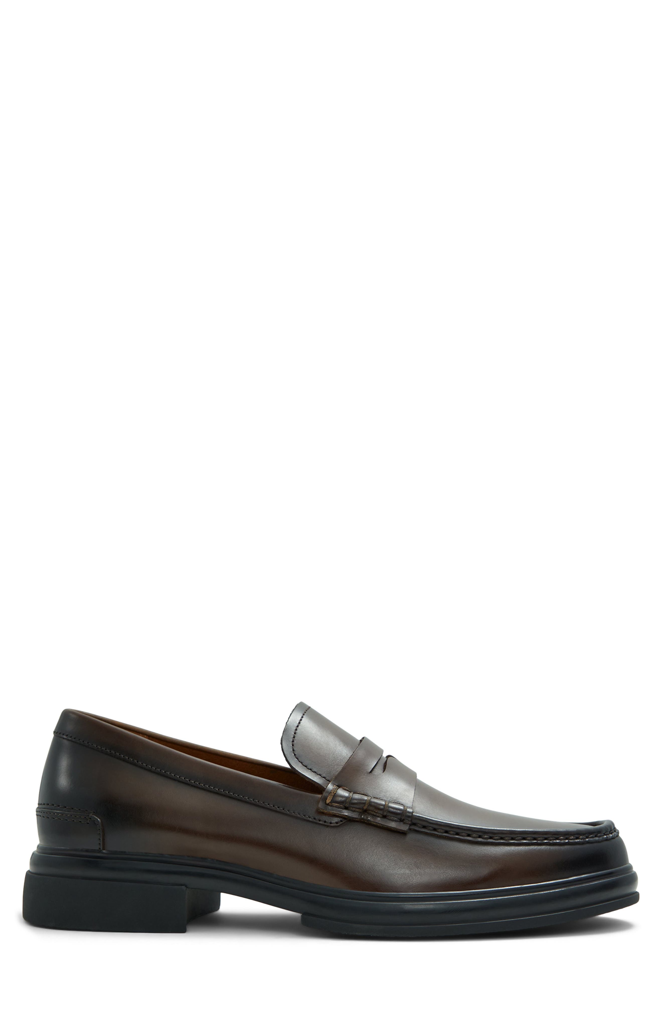 ALDO Tucker Penny Loafer, Alternate, color, Other Brown