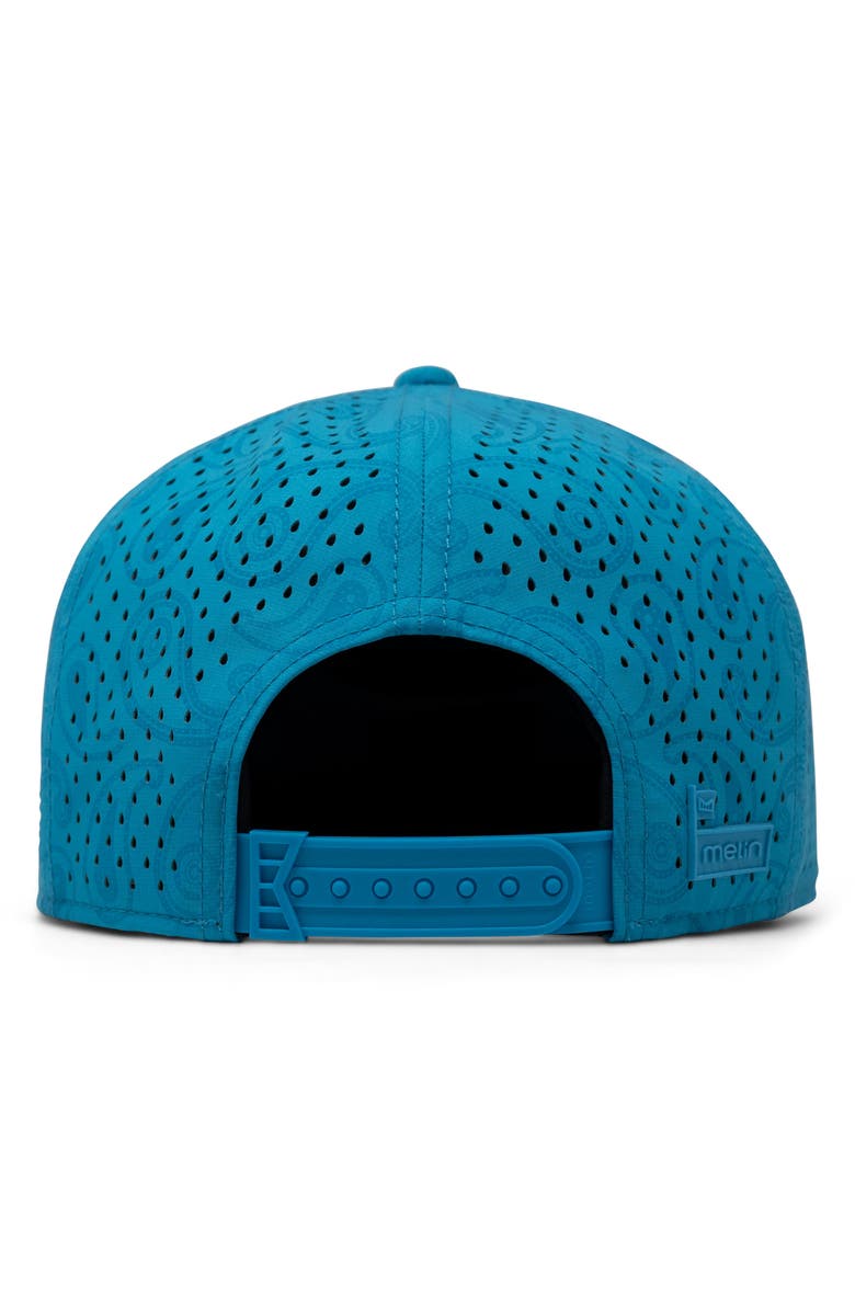 Melin Performance Snapback Hat, Alternate, color, Electric Blue