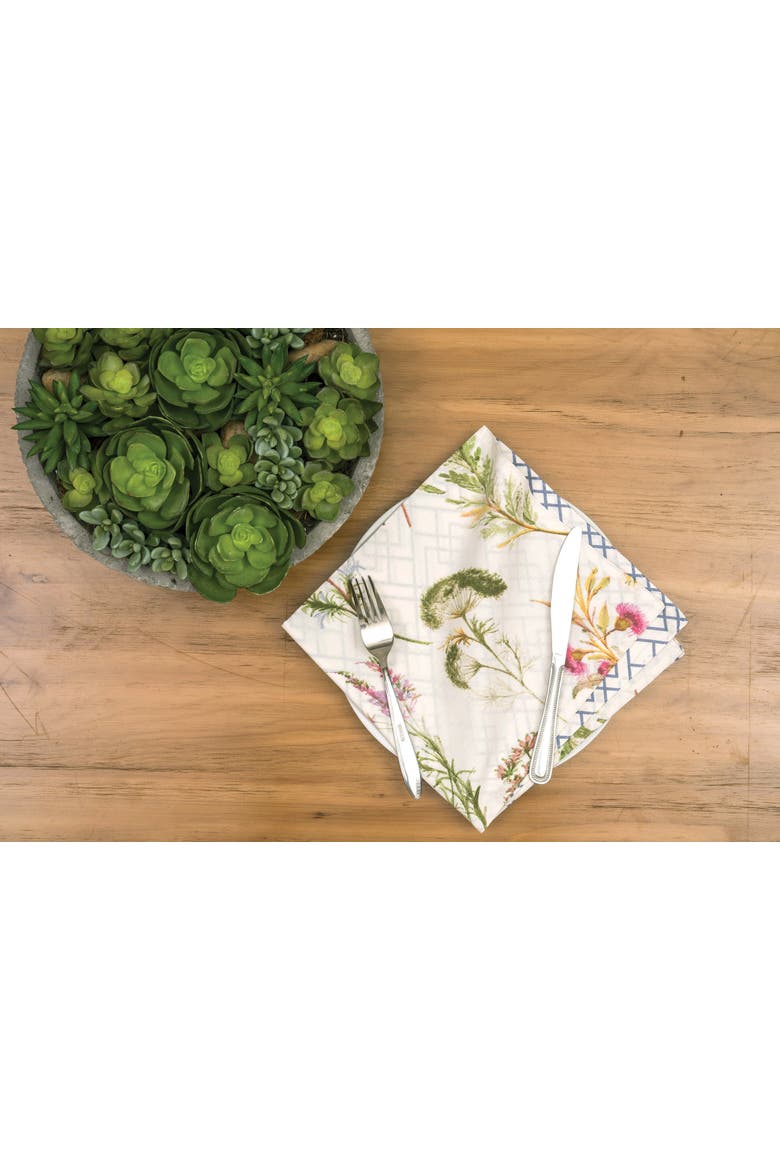 Genevieve Napkin Set of 6, Alternate, color, Green