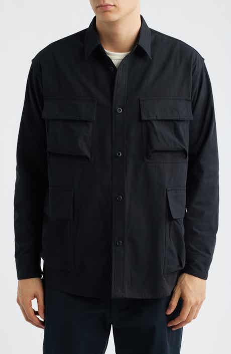 Takibi Herringbone Shirt Jacket