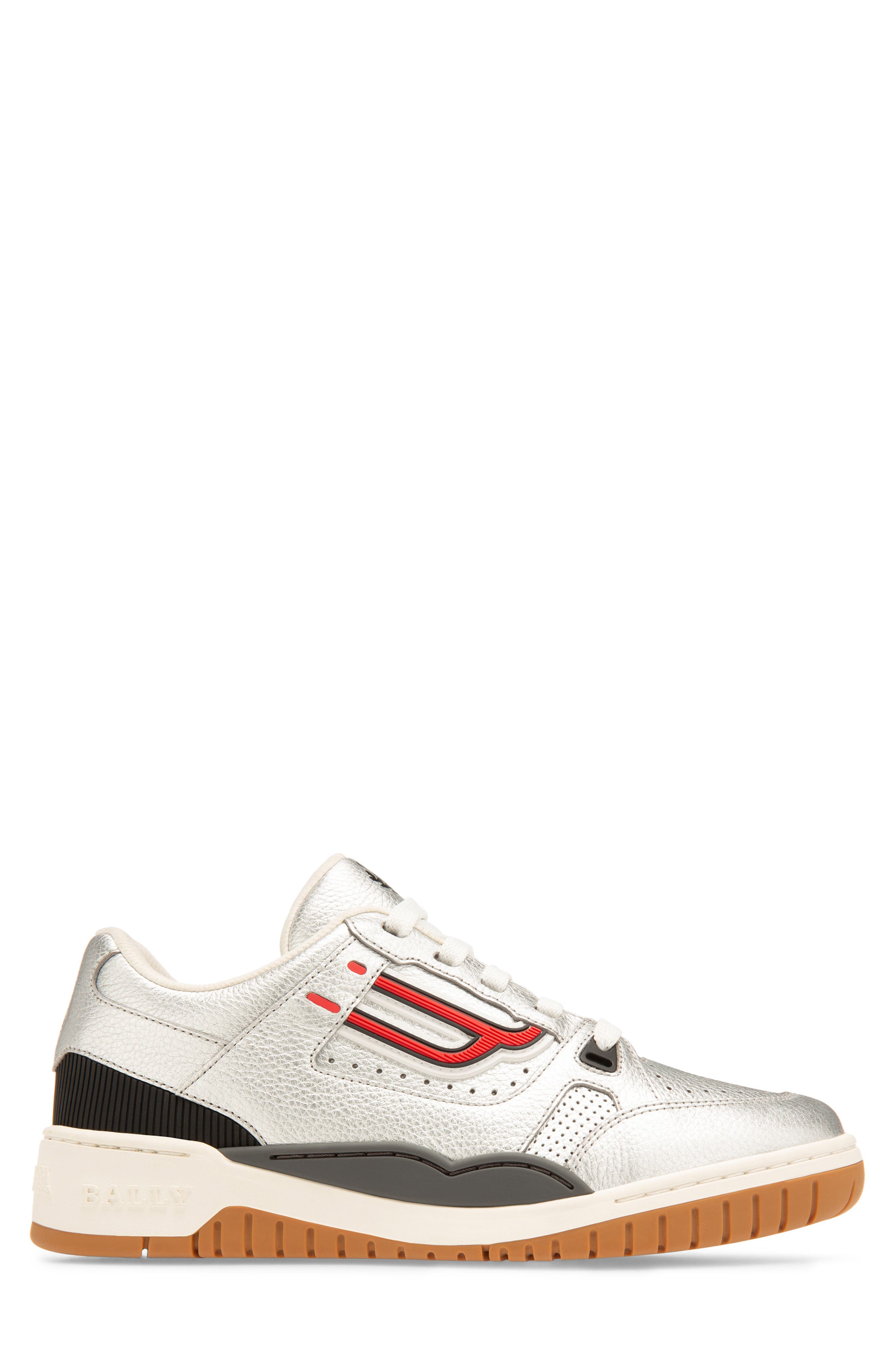 Kuba Sneaker, Alternate, color, SILVER
