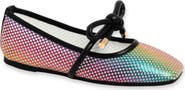 SHUSHOP Kids' Ashley Mini Metallic Ballet Flat(Walker, Toddler, Little Kid & Big Kid)