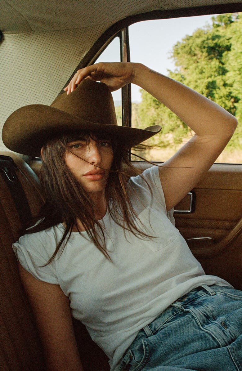 Brixton El Paso Wool Cowboy Hat, Alternate, color,