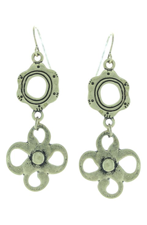 Organic Shape Charm Collection Necklace & Earrings Set