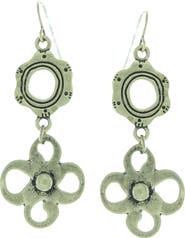OLIVIA WELLES Organic Shape Charm Collection Necklace & Earrings Set