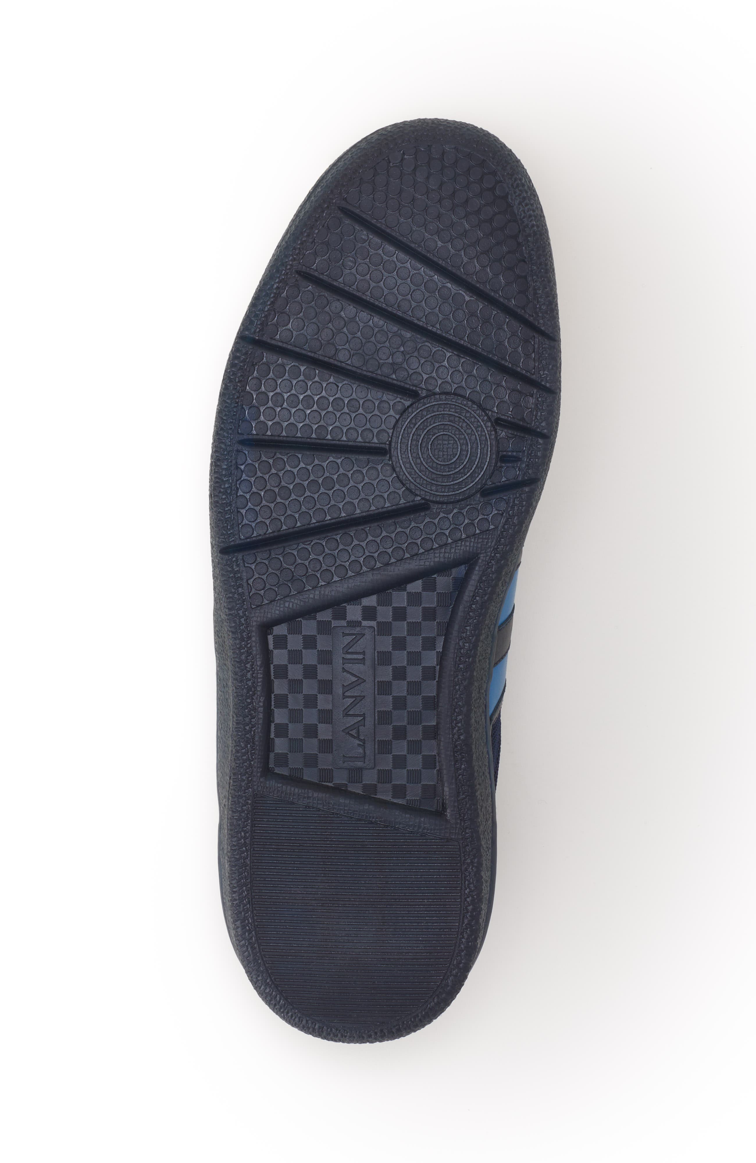 Clay Sneakers In Felt, Alternate, color, Navy Blue/Light Blue