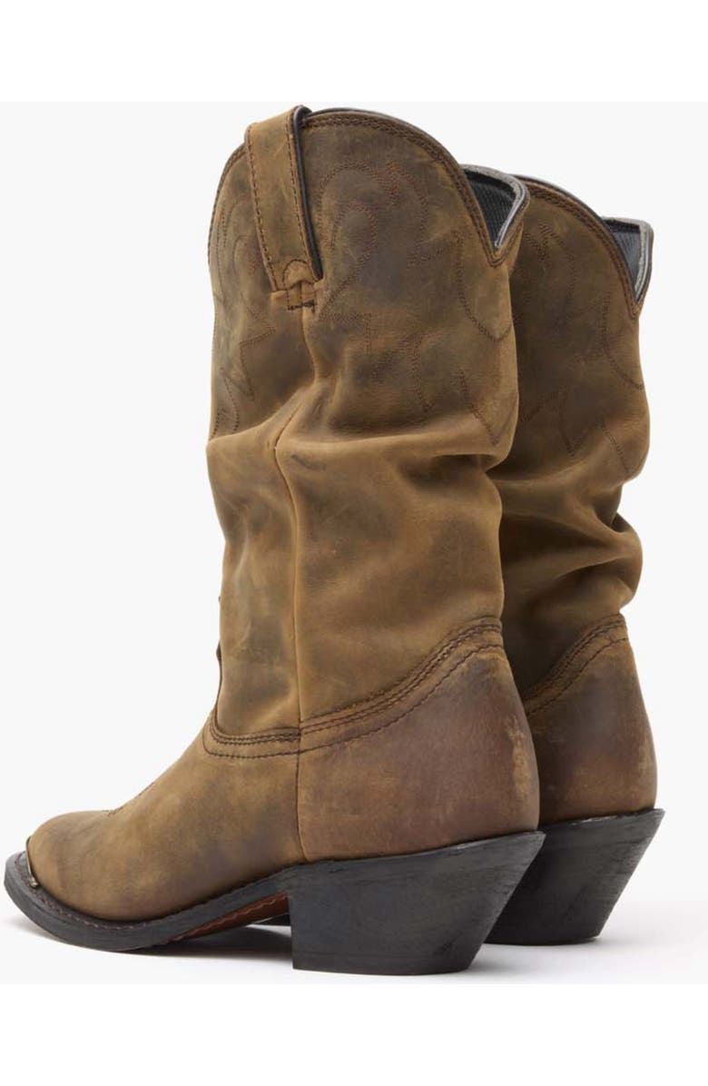 DURANGO Women's Slouch Western Boot, Alternate, color, Distressed Tan