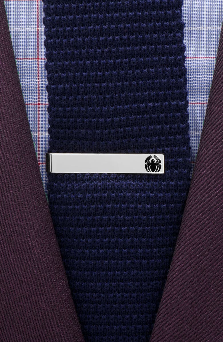 Cufflinks, Inc. Spider-Man Tie Bar, Alternate, color, 