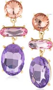 JARDIN Crystal Drop Earrings