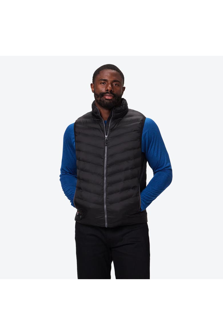 Backcountry Xtera Men's Heated Puffer Vest, Alternate, color, Black