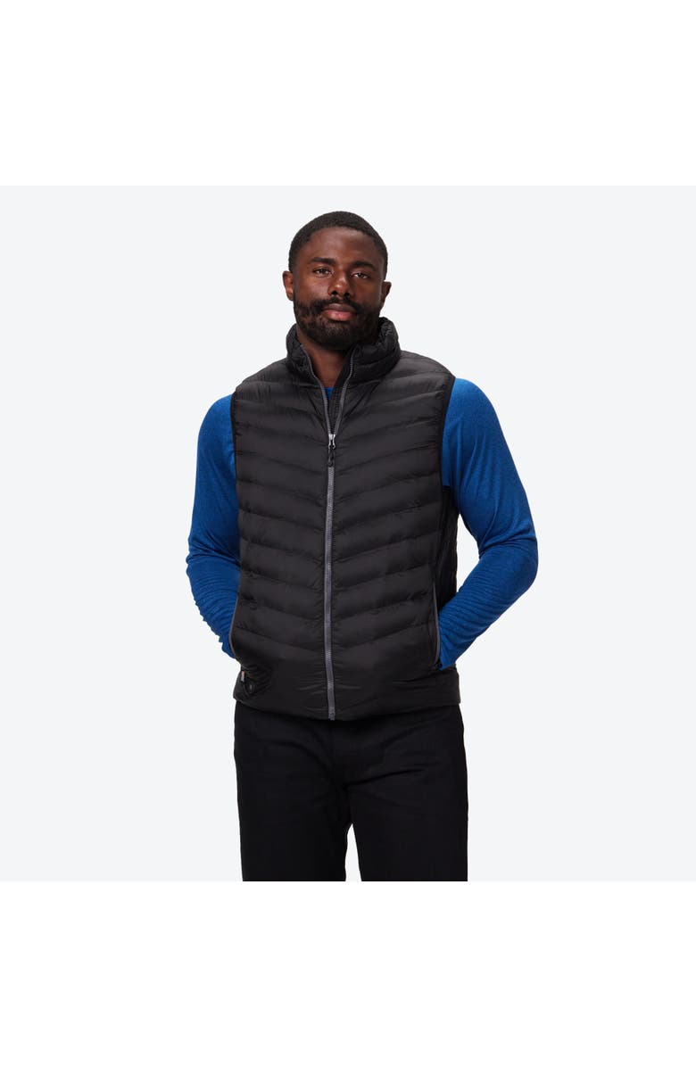 Mobile Warming Backcountry Xtera Men's Heated Puffer Vest, Alternate, color, Black