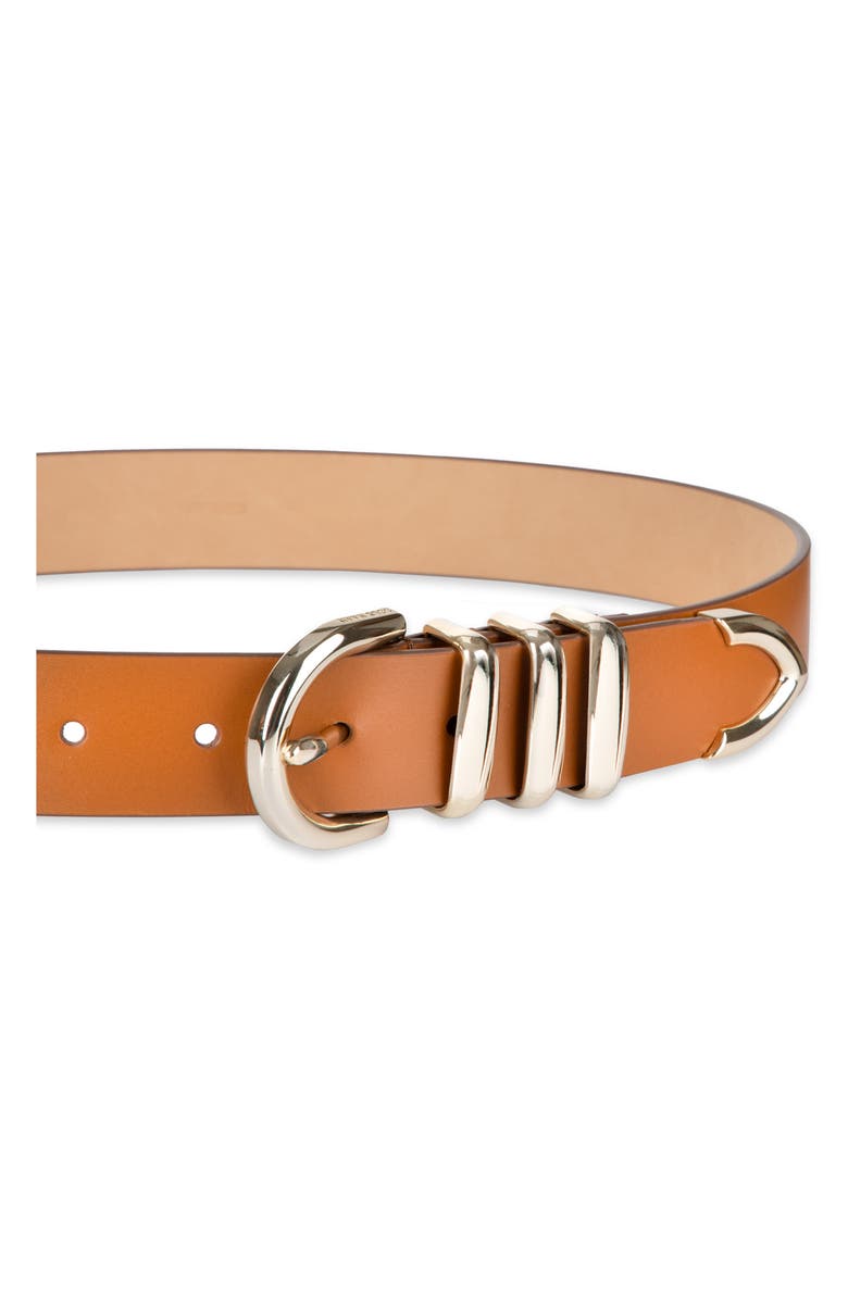 Cole Haan Triple Keeper Belt, Alternate, color, Tan