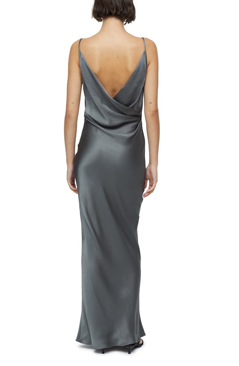 Bec + Bridge Celestial Cowl Neck Satin Maxi Dress, Alternate, color, 