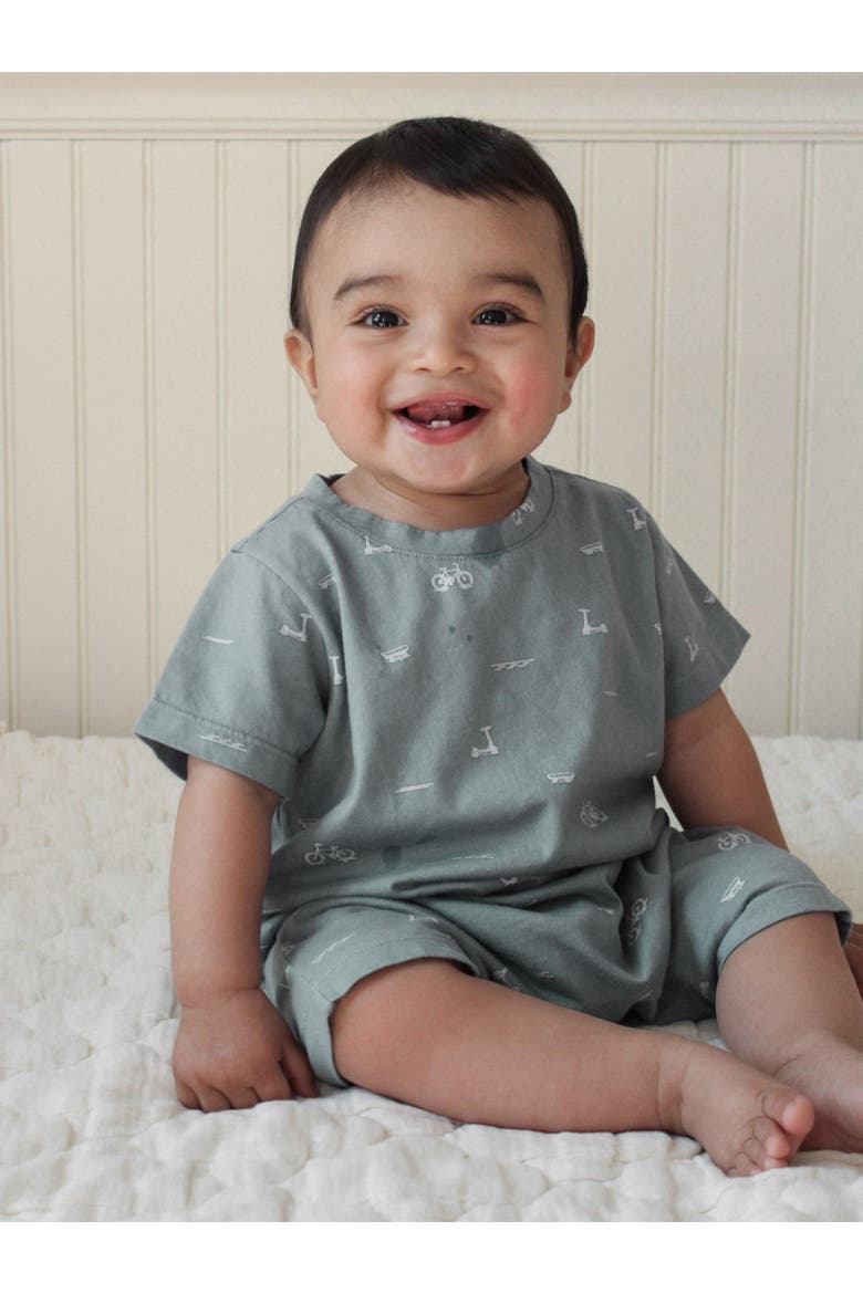Shortie Romper, Alternate, color, Dash