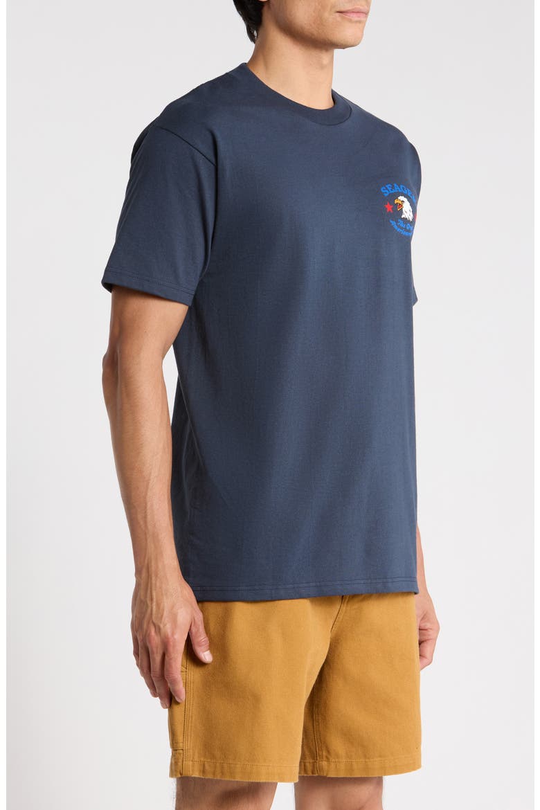 Great American Dream Cotton Graphic T-Shirt, Alternate, color, NAVY