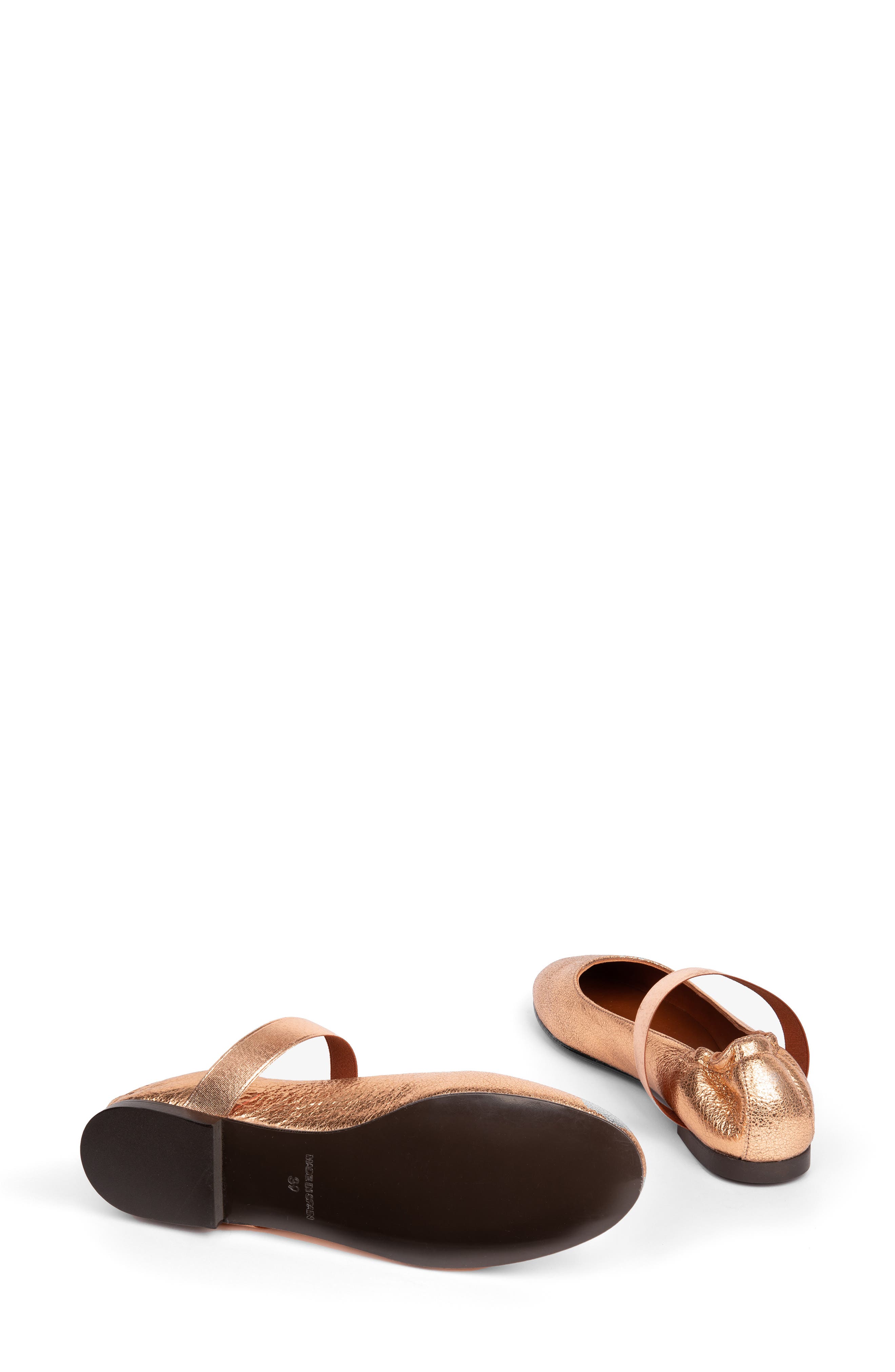 Penelope Chilvers Rock and Roll Mary Jane Flat, Alternate, color, Bronze
