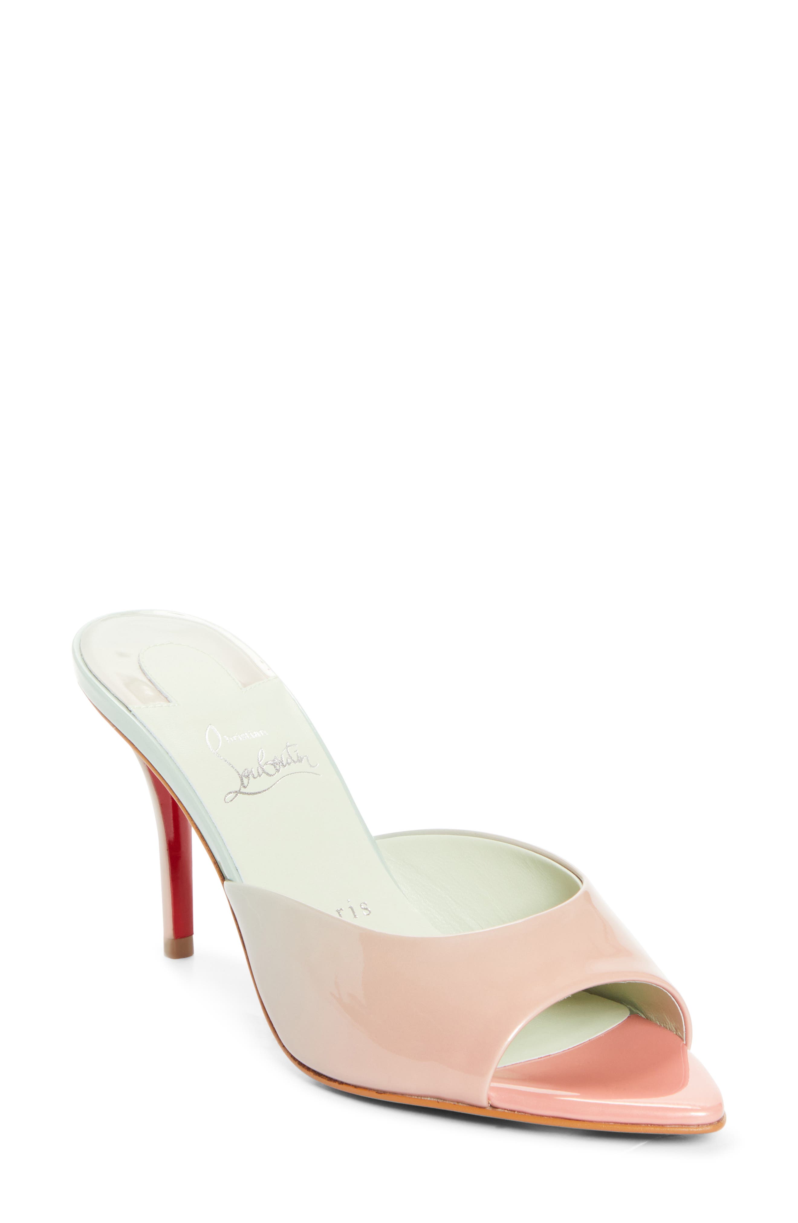 Christian Louboutin Miss Z Pointed Toe Sandal In Multi