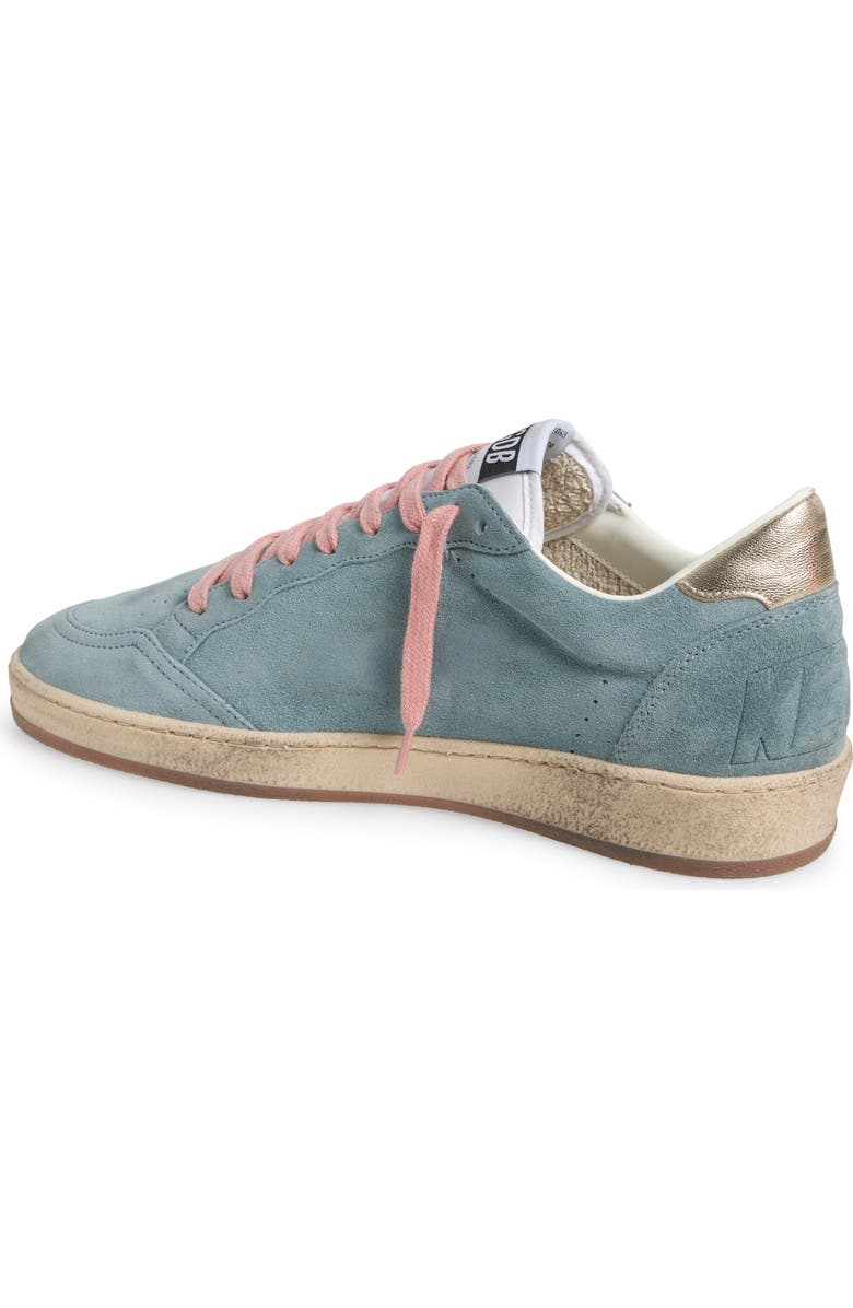 Golden Goose Ball Star Low Top Sneaker, Alternate, color, Silver Blue/ Light Yellow