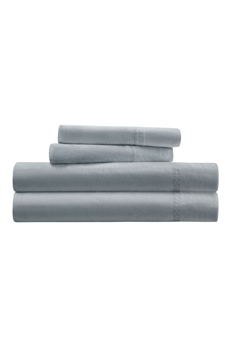 300 Thread Count Sateen Sheet Set, Main, color, BLUE